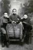 Perel's brothers and Mikola Veretyuk, Kupel, 1930(?)